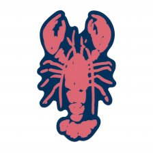 Lobster Sticker- Red